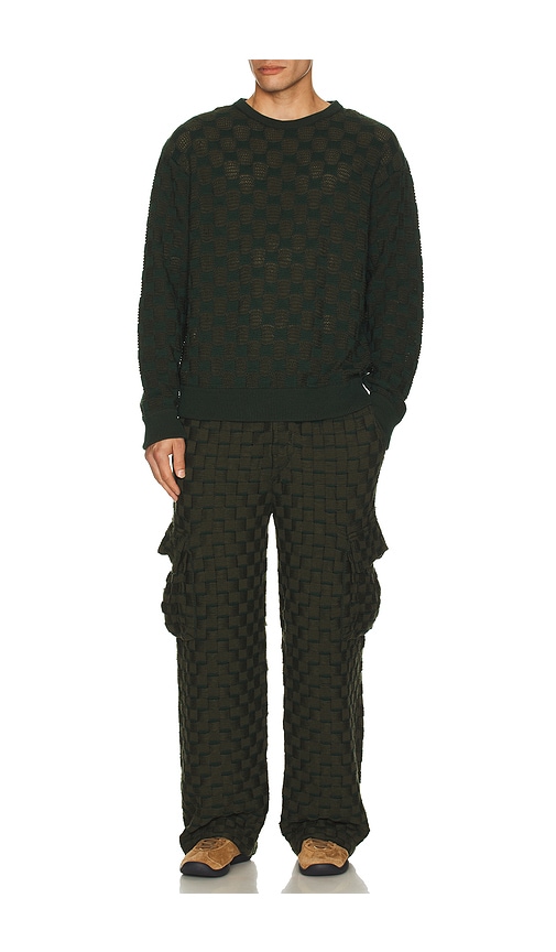 Isa Boulder Rectangle Sweater In Black