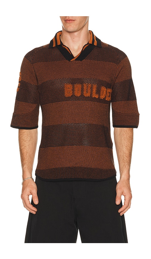ISA BOULDER Boulder Line Polo Shirt