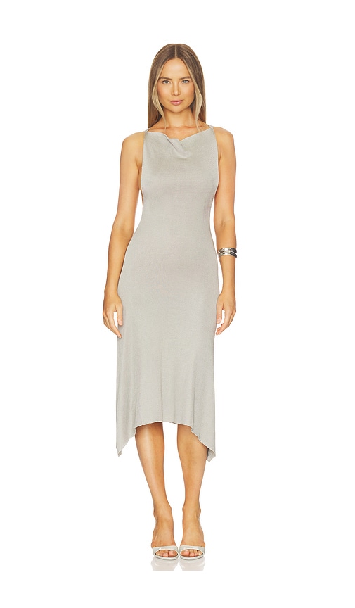 ISA BOULDER Cowl Neck Dress | Thumbnail 3