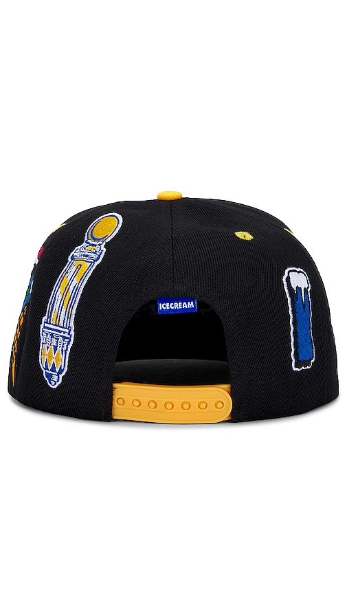 Shop Icecream Over The Top Snapback Hat In Black