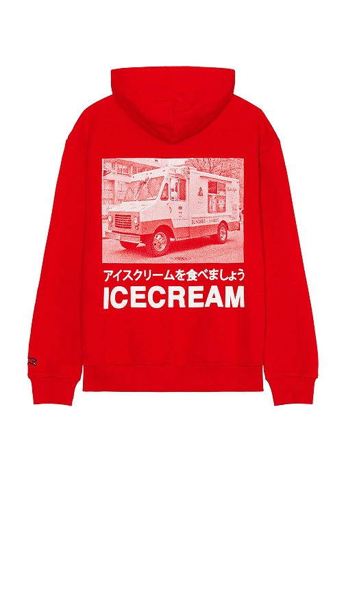 Shop Icecream The Truck Hoodie In Red