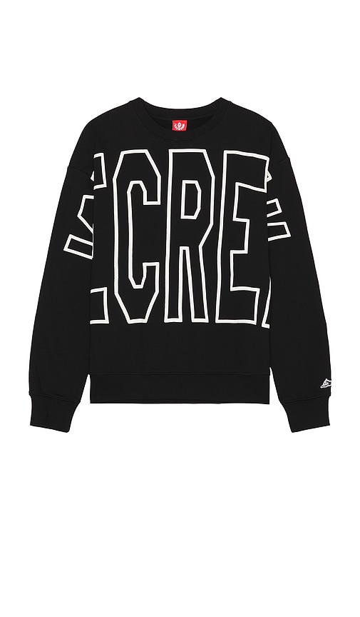 Shop Icecream Billboard Sweatshirt In Black