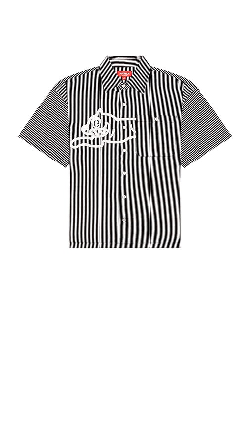 ICECREAM Arcade Woven Shirt in Black | REVOLVE