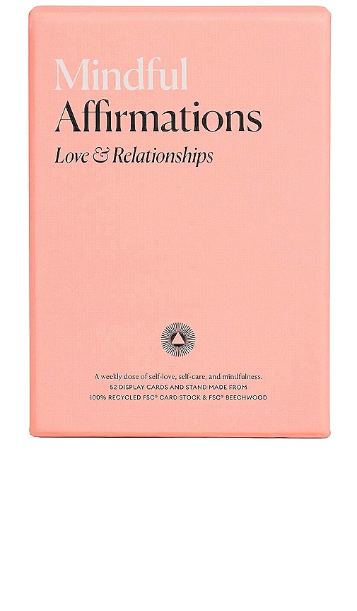 Intelligent Change Mindful Affirmations Love & Relationship In Pink