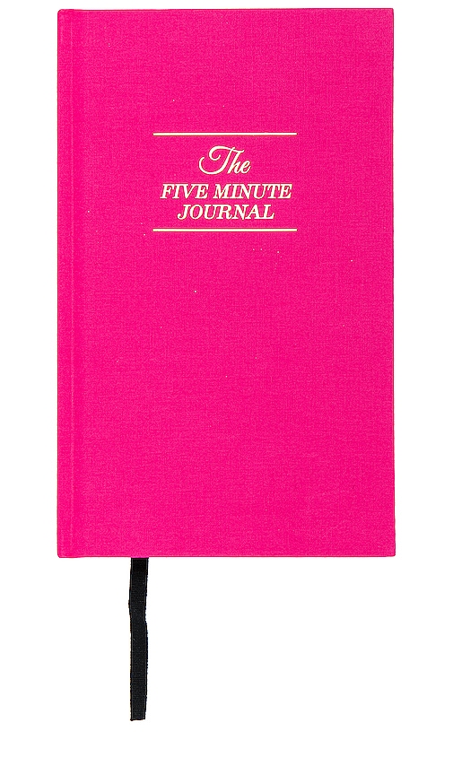 Intelligent Change X Revolve Five Minute Journal In Pink