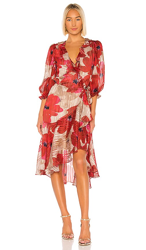 VESTIDO ENVOLVENTE FLAMENCO
