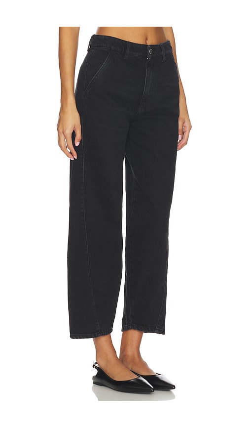 Icon Denim Juno Wide Leg Jeans In Black