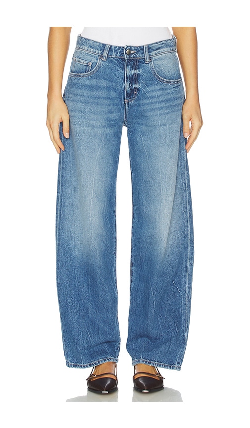 Icon Denim Bea Wide Leg Jeans. - In Blue