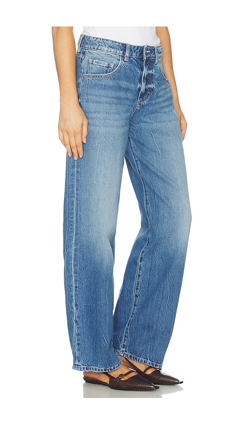 Icon Denim Bea Wide Leg Jeans. - In Blue