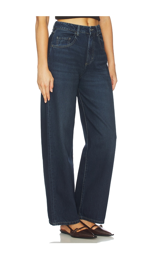 Icon Denim Poppy Wide Leg Jeans. - In Blue