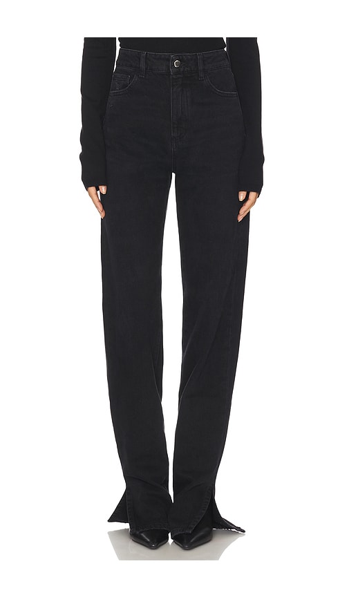Icon Denim Jodie Straight Jeans In Black