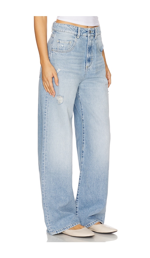 Icon Denim Poppy Wide Leg Jeans In Blue