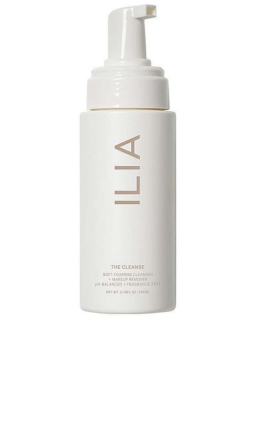 ILIA The Cleanse Soft Foaming Cleanser + Makeup Remover in Beauty: NA.