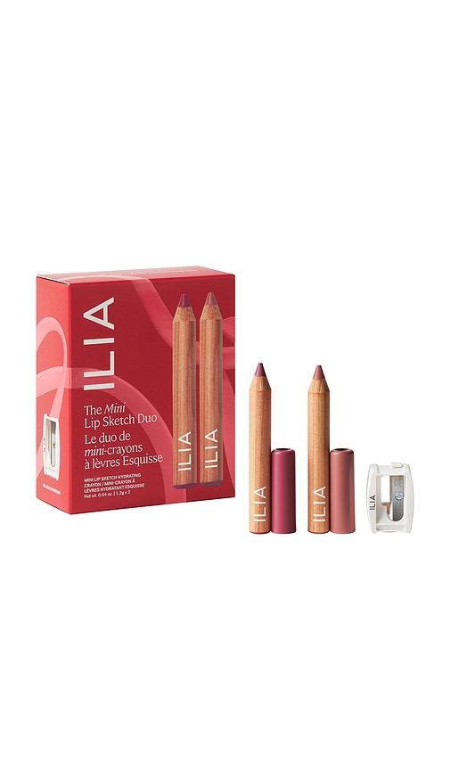 Ilia Lip Sketch Duo In Red