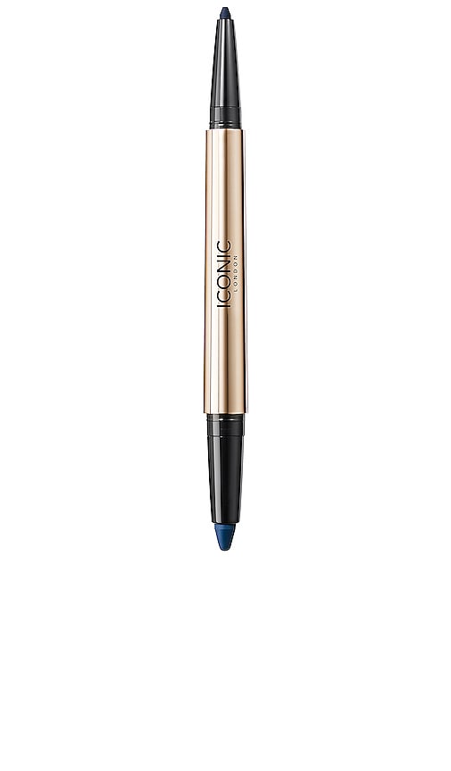 Shop Iconic London Smokey Eye Duo Kajal In Electric Blue