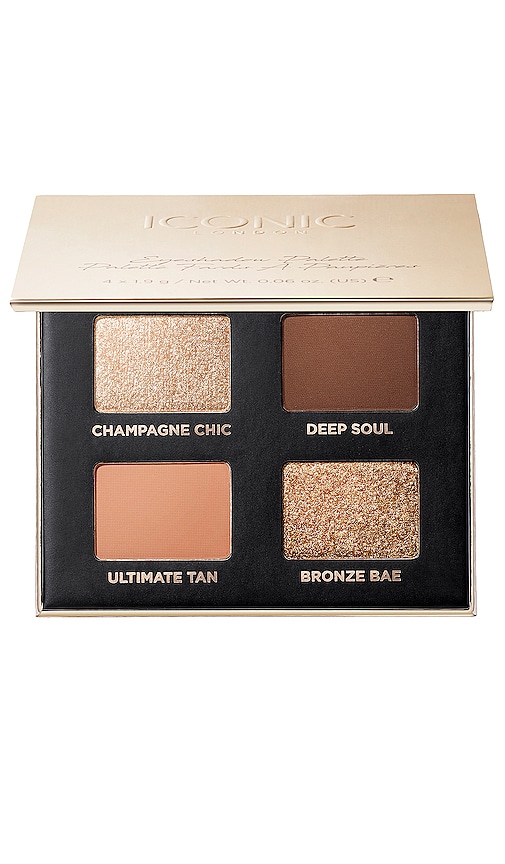 Iconic London Bronze And Smokey Eyeshadow Palette In N,a