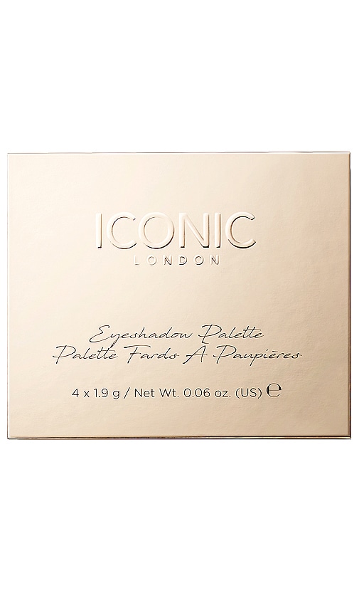 Shop Iconic London Bronze And Smokey Eyeshadow Palette In N,a