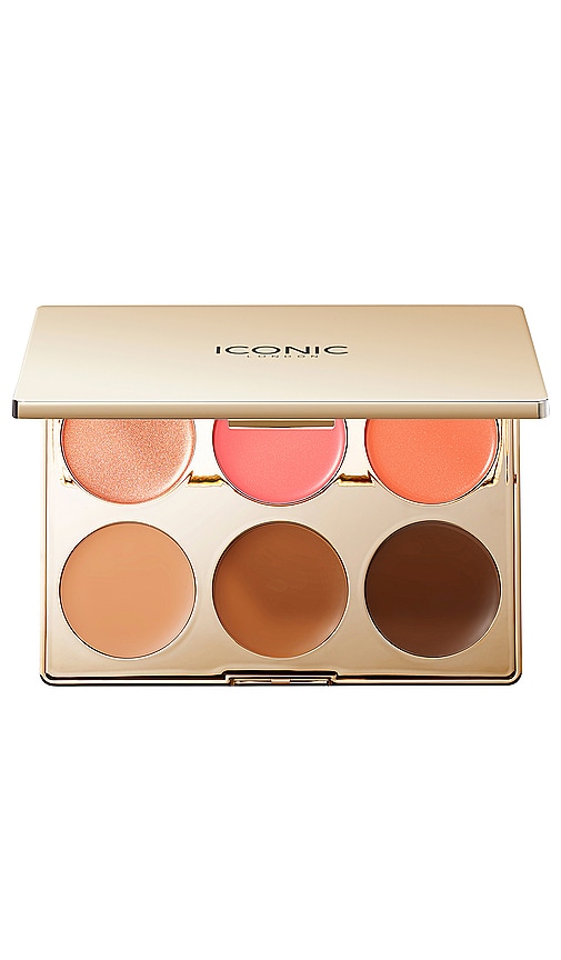ICONIC LONDON MULTI-USE CREAM BLUSH, BRONZE AND HIGHLIGHT PALETTE