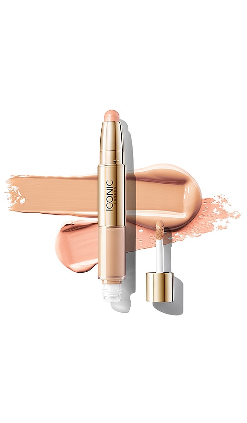 Iconic London Radiant Concealer And Brightening Duo In Warm Fair