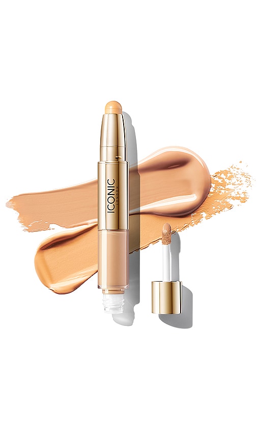 Iconic London Radiant Concealer And Brightening Duo In Warm Light