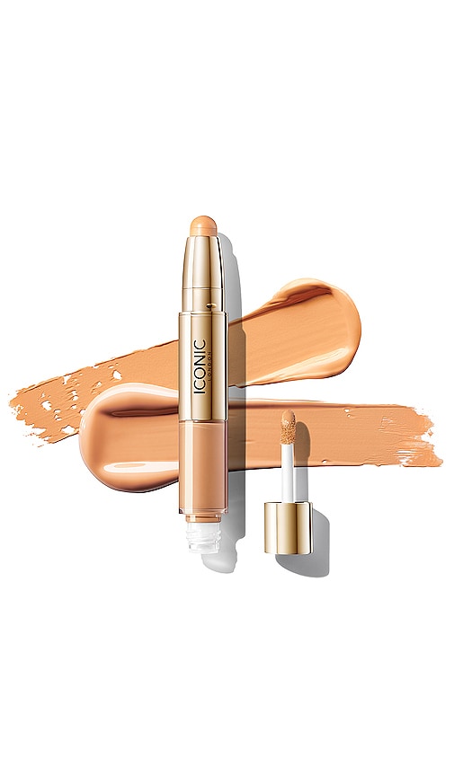 Iconic London Radiant Concealer And Brightening Duo In Neutral Medium