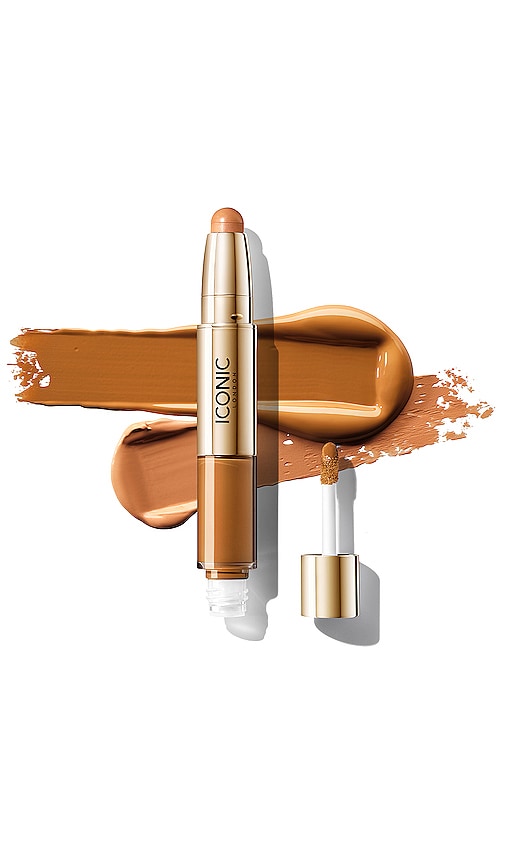 Iconic London Radiant Concealer And Brightening Duo In Golden Deep