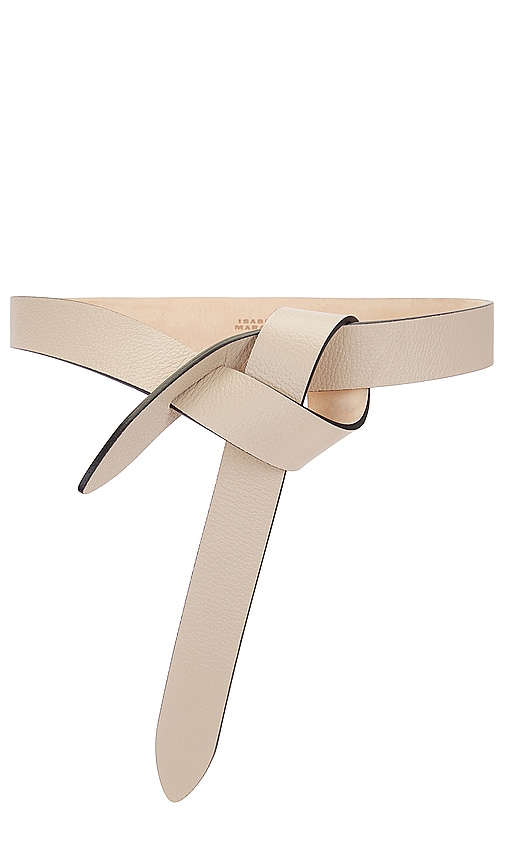 Shop Isabel Marant Lecce Belt In Beige