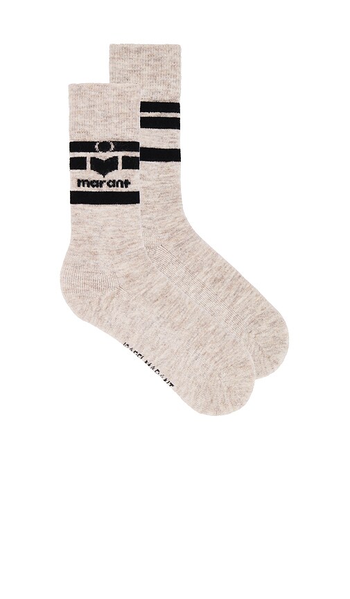 【関税&送料込】Isabel Marant Viby Socks. Isabel Marant Viby Socks in Brown | Lyst