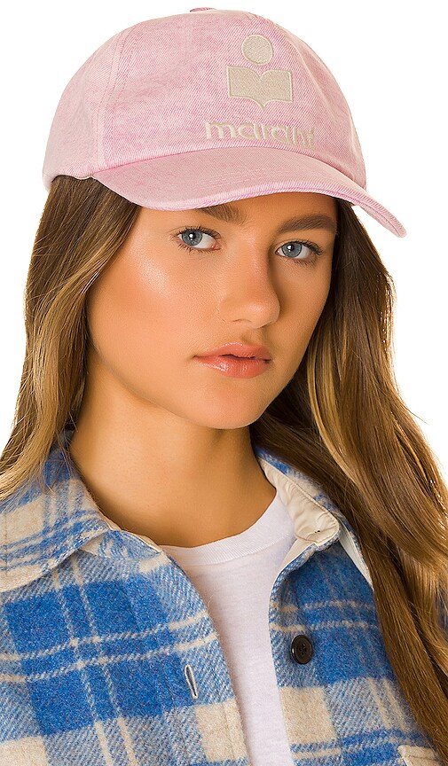 Isabel Marant Tyron Hat In Light Pink 