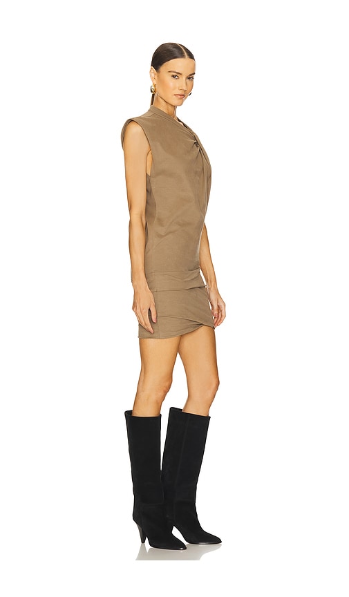 Isabel Marant Leany Dress In 라이트 카키