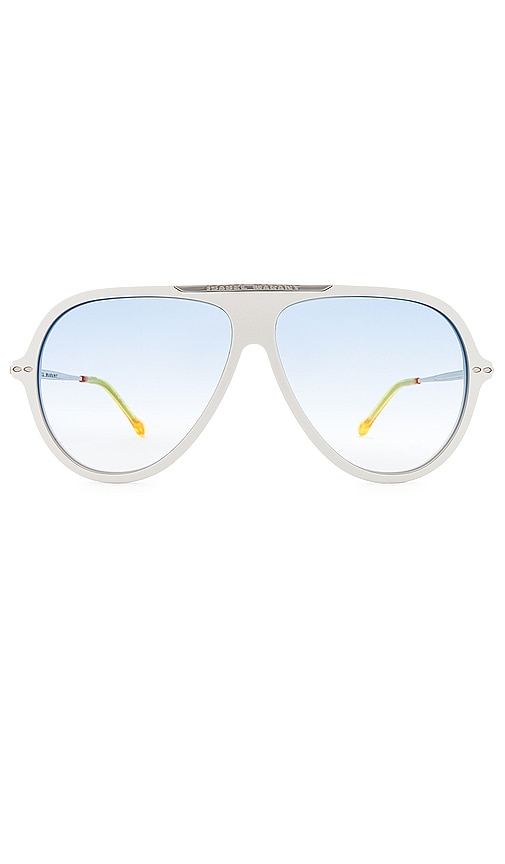 Isabel Marant Pilot Sunglasses In Ivory