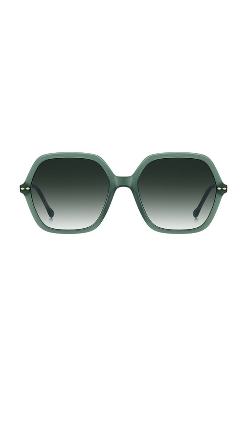 Isabel Marant Square Sunglasses in Green