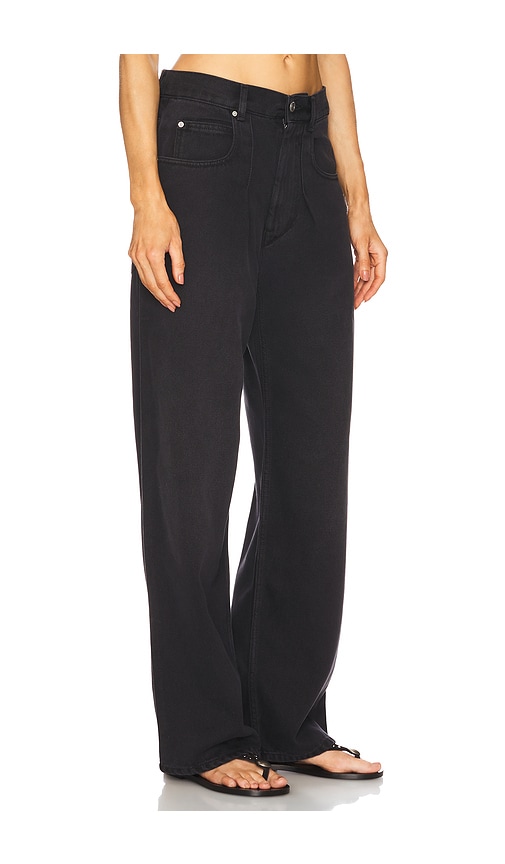 Isabel Marant Rodayna Wide Leg In Black