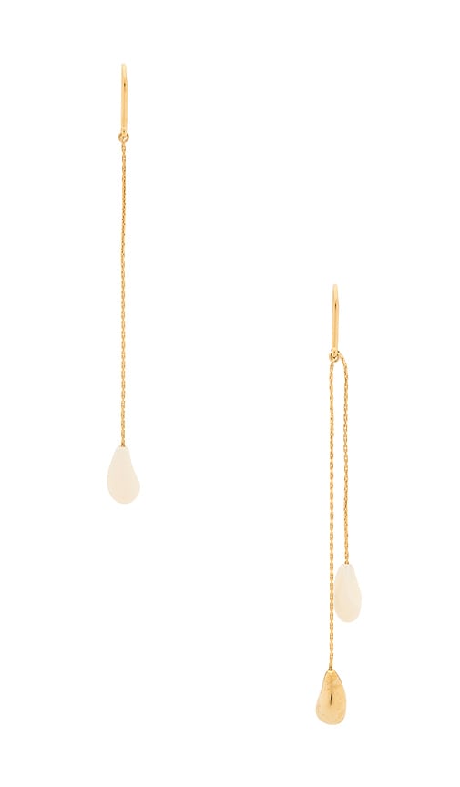 Asymmetric Earrings in Metallic Gold - Isabel Marant - Modalova