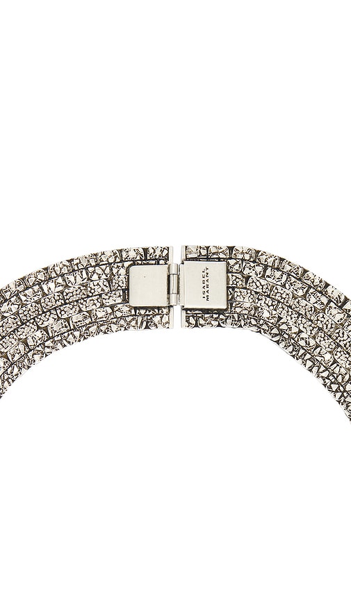  Isabel Marant Halskette Elsie In Metallic Silver. 