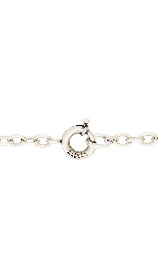  Isabel Marant Halskette Awar In Metallic Silver. 