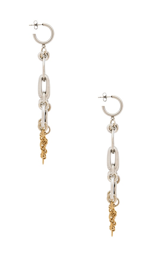 Isabel Marant Awar Long Earrings In Pattern