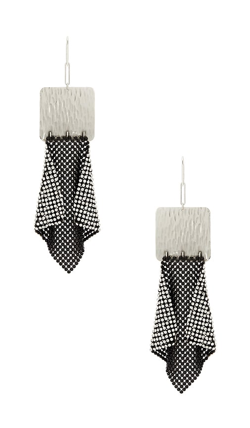  Isabel Marant Ohrringe Ava Long In Metallic Silver. 