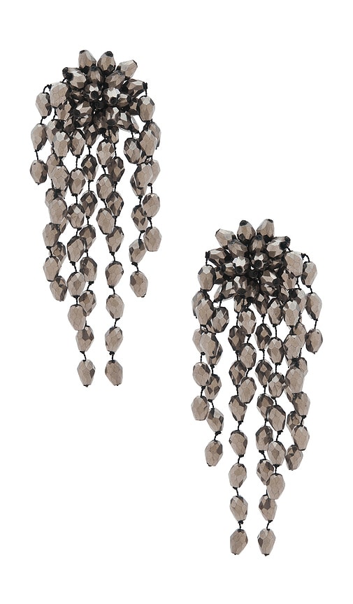 Isabel Marant Clip Earrings in Grey.