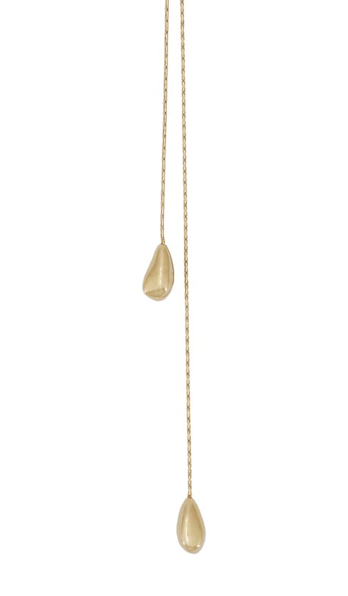 Shop Isabel Marant Shiny Day Necklace In Dore