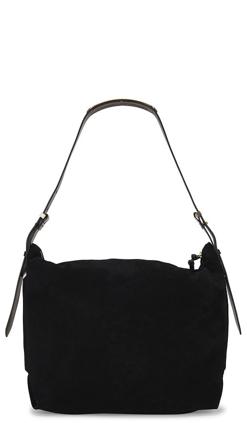 Shop Isabel Marant Leyden Large Bag In 黑色