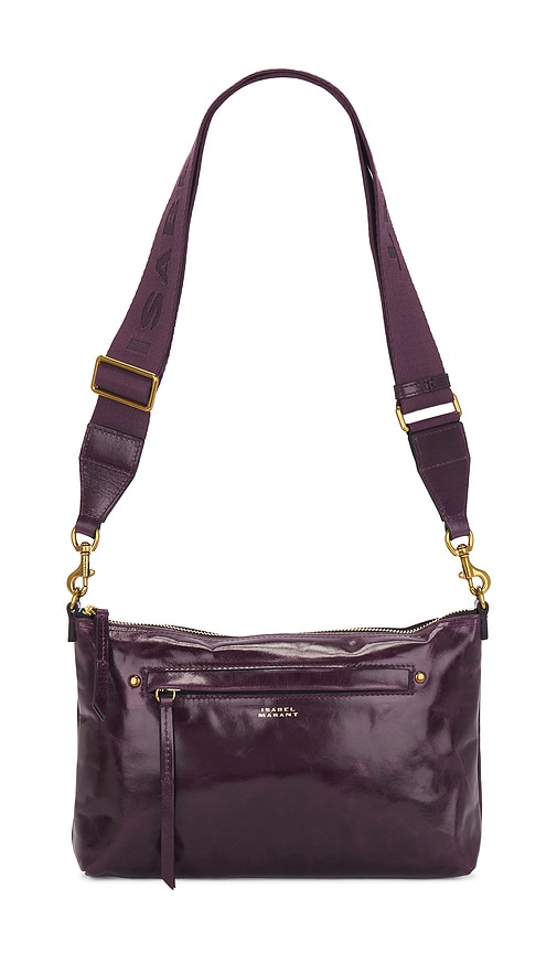 Isabel Marant Nessah Bag in Dark Plum