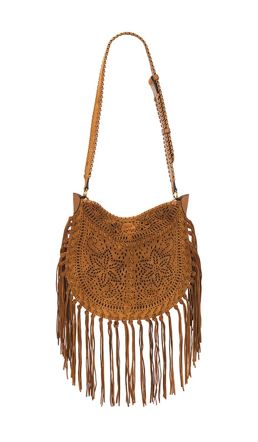 Shop Isabel Marant Oskan Soft Bag In Cognac