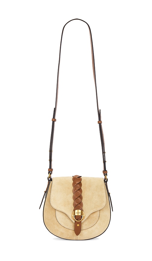 Altay Small Shoulder Bag in Beige.