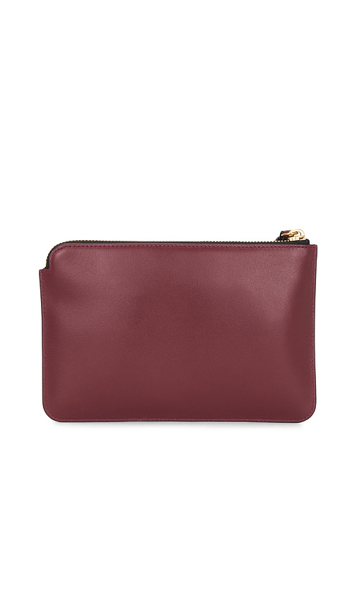 Isabel Marant Flat Pouch In Burgundy