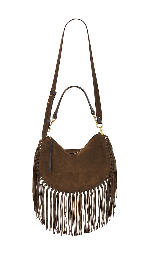 Isabel Marant Oskan Soft Crossbody Bag in Bronze