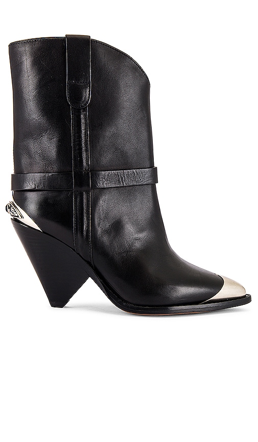 isabel marant lamsy boots black