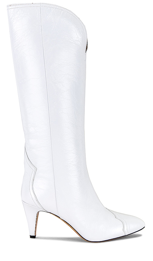 Pelagic Natura studieafgift Isabel Marant Lestany Leather Boot in White | REVOLVE