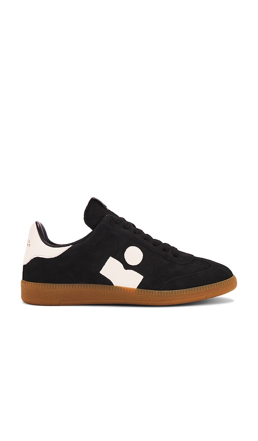 Isabel Marant Bryce Sneaker in Faded Black & Chalk