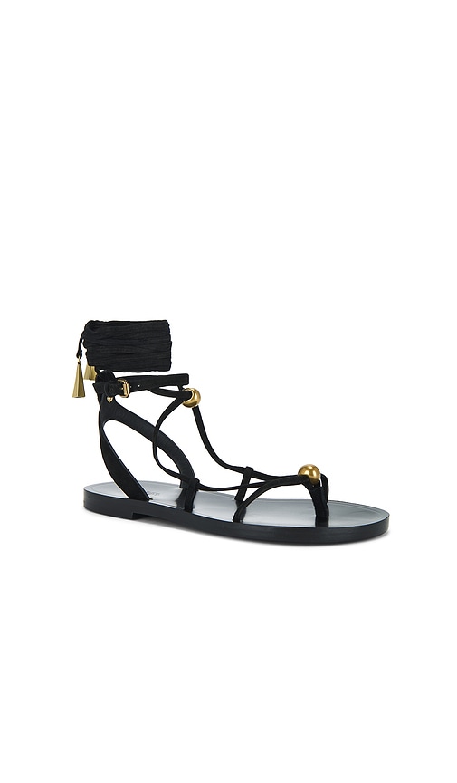 Isabel Marant Azzi Sandals In Black
